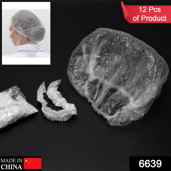 Waterproof plastic hair bath caps Pickshiply wrapped