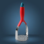 Supermom Kitchen Food Masher | Heavy Duty Masher for Fruits, Veggies & Potatoes | Soft Grip Handle (1 Pc)