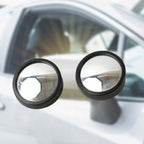 Car Blind Spot Mirror – HD Glass, Convex & Frameless (2 Pcs Set)