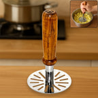 Paubhaji Masher used in all kinds of household and kitchen places for mashing and making paubhajis.