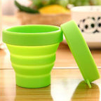 Round Silicone Foldable Glass