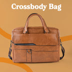 Lux Hold Faux Leather Satchel