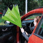 Foldable UV & Rain Umbrella with C-Shaped Handle – Kids (1 Pc / Mix Color)