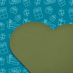 Heart Shape Board For Art and Thick Pad of Heart Shape for Art