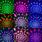 Party Lights, DJ Stage Light Disco Ball Light USB Charging Party Stage Lamp Party Light for Home Bar Car Wedding Holiday Party, Party Gift Kids Birthday