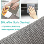 Durable Microfiber Kitchen Scrub Cloth – Wear-Resistant & Multipurpose Cleaning Cloth (20×22cm, 1 Pc)