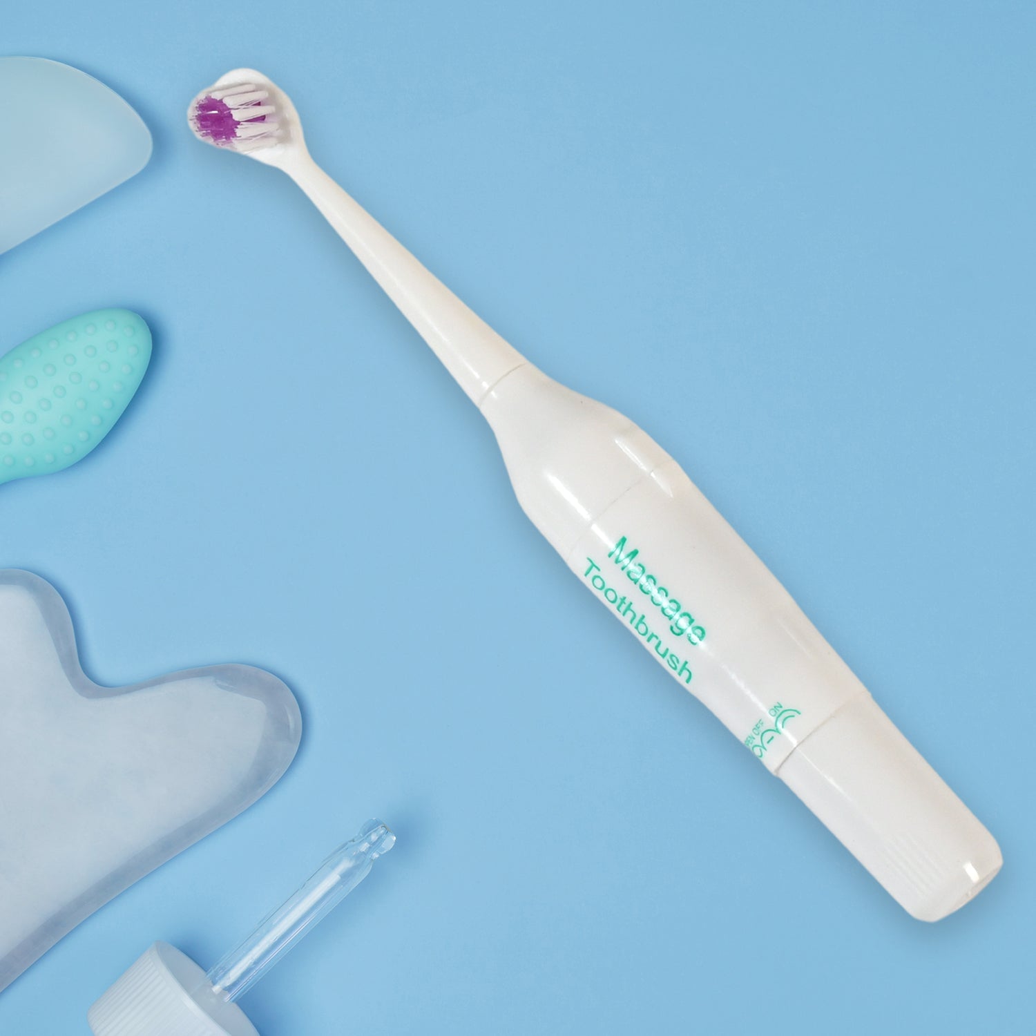 Electric Toothbrush for Adults & Teens – Deep Cleansing, Battery Operated (Battery Not included)