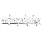 Adjustable Wall Hook: Slides for Easy Access (Bathroom & Home)