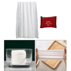Compressed Towels Portable Disposable Compressed Cotton Coin Tissue Towel for Travel, Camping, Hiking, Sport, Beauty Salon, Home Hand Wipes (30x25 Cm)