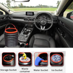 Foldable Storage Bucket – Water Container & Dustbin for Home, Car, Kitchen