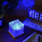 Ocean Wave Projector Lamp, 3D Water Wave LED Night Light, Water Ripple Night Lamp With Remote