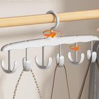 Rotatable Tank Top Hanger – Space Saving Closet Organizer for Dorms & Apartments (12-Hook)