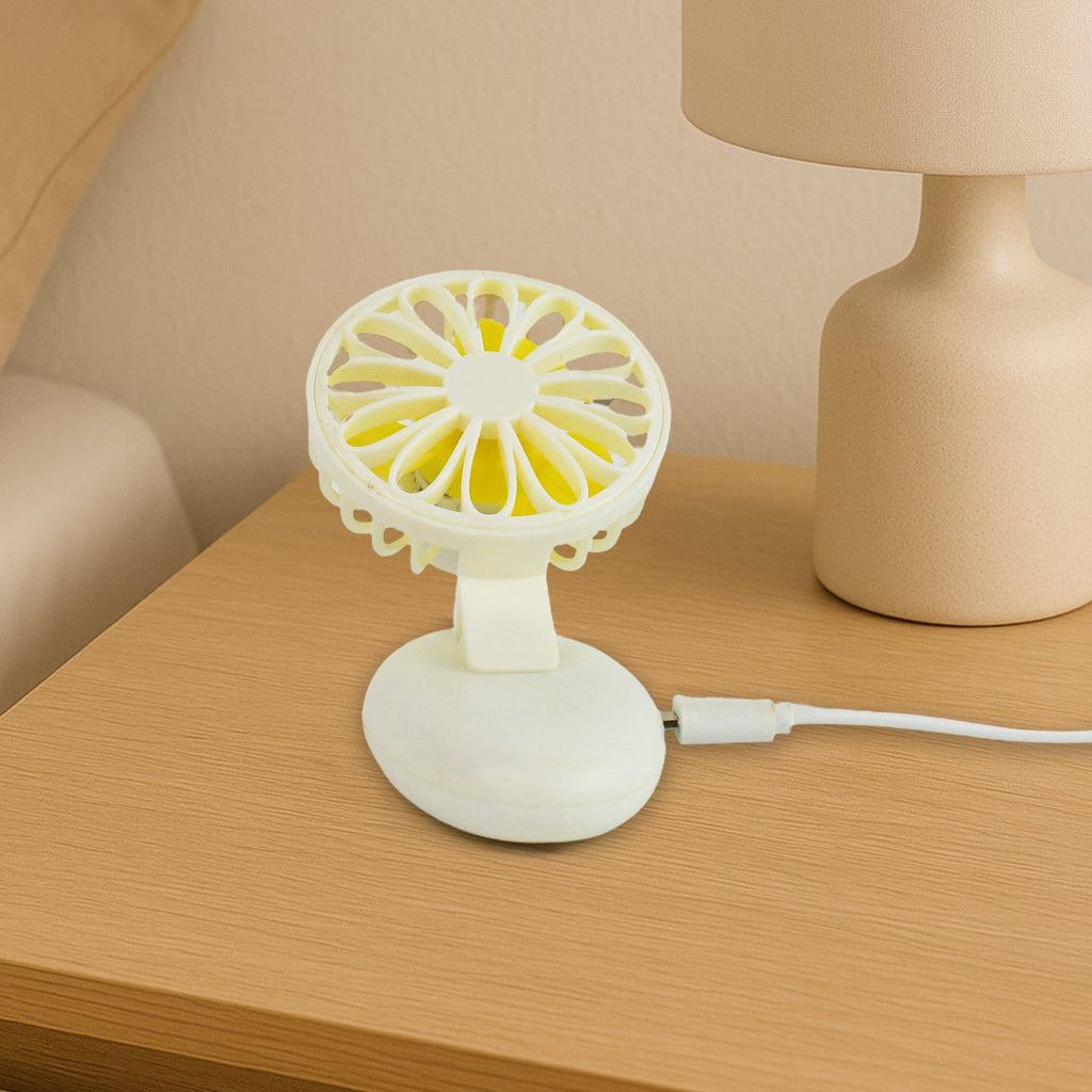 Mini USB Handheld Fan, Portable Rechargeable Mini Fan for Home, Office, Travel and Outdoor Use (1 Pc)