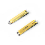 Stainless Steel Folding Portable Large Nail Clippers with Nail File (1 Pc / Mix Design)