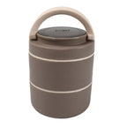 Ganesh Smart Stack 2-Layer Stainless Steel Leak-Proof Lunch Box for Office, School, Picnic