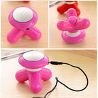 USB-powered massager for muscle relaxation and pain relief.