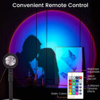 Multi Colors Sunset Lamp, Sunset Projection Lamp LED Night Lights