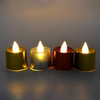 Electrical Candles Diya LED Tea Light, Diwali (6 Pcs Set)