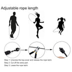 High-Speed Skipping Rope with Foam Padded Handles (1 Pc)