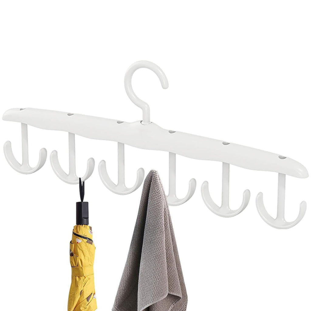 Rotatable Tank Top Hanger – Space Saving Closet Organizer for Dorms & Apartments (12-Hook)