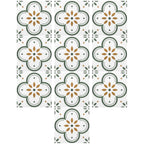 Peel and Stick Floor Tiles Kitchen / Bathroom Backsplash Sticker Detachable Waterproof DIY Tile Stickers for Wall Decoration Tiles Home Decoration (8x8 Inch / 10 Pcs Set)