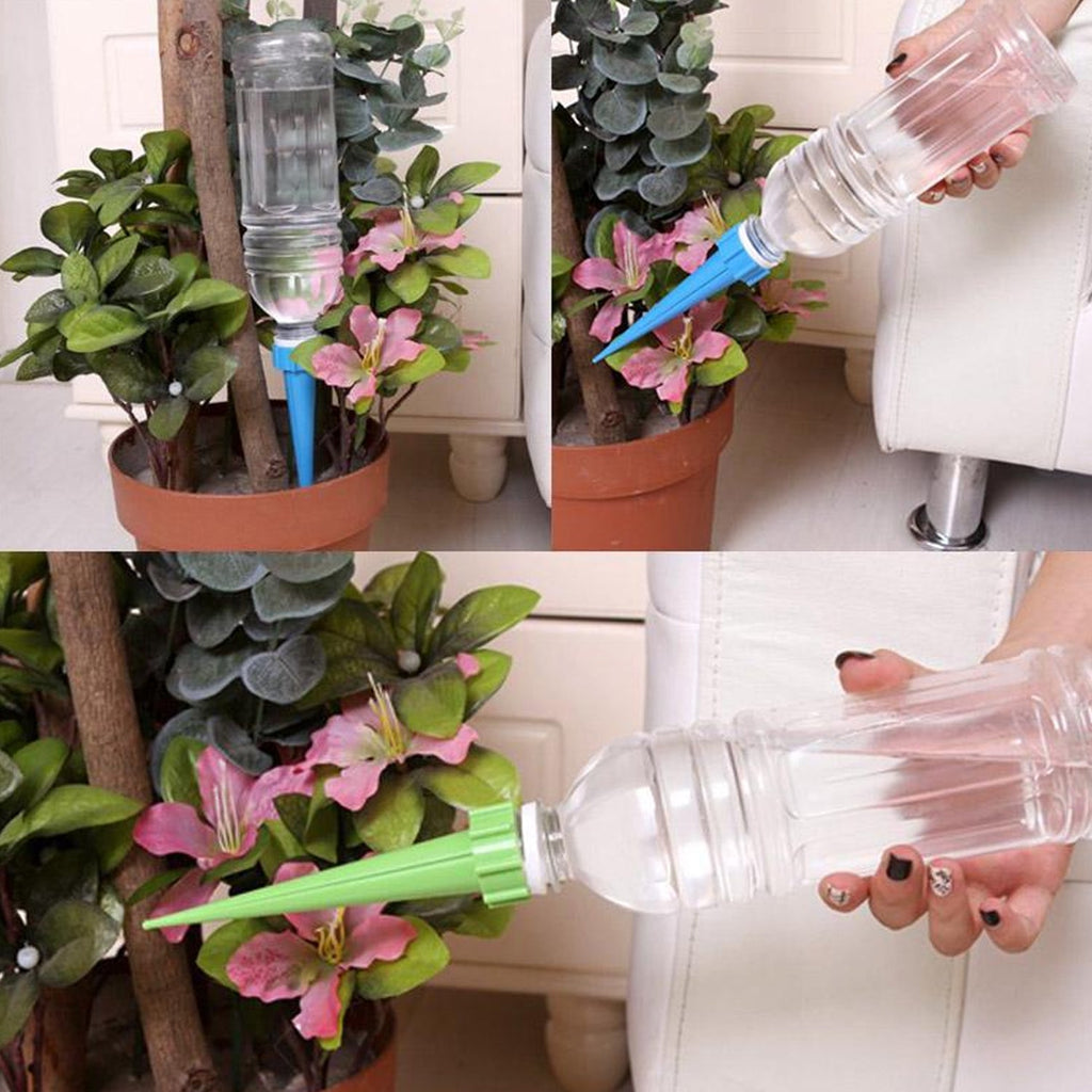 Adjustable Plant Watering Spikes with Slow Release Valve