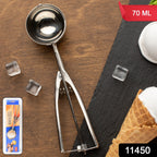 Heavy-Duty Stainless Steel Scoop