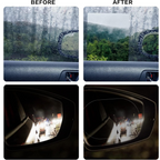 Anti-Fog & Anti-Scratch Rearview Car Mirror Film – HD Clear Protective Sticker for Safe Driving (1 Pc)