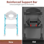 2 In 1 Potty Training Toilet Seat with Step Stool Ladder For Toddlers