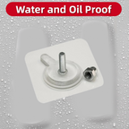 Adhesive Screw Wall Hook for Home & Office Hanging