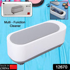 Ultrasonic Jewellery Cleaner – Portable High-Frequency Cleaning Machine (Battery Not Included)
