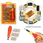 32 piece screwdriver set with various bits