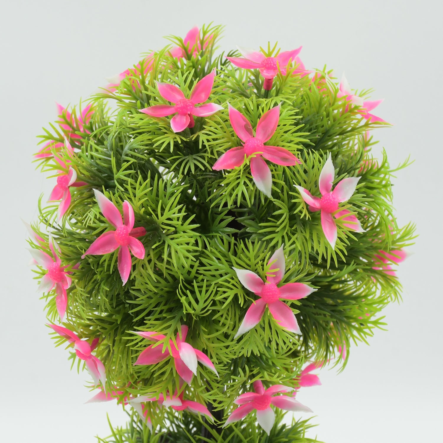 Wild Artificial Flower Plant with Cute Pot – Home Office Tabletop Decor, Indoor Balcony Decoration (1 Pc)