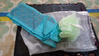 Bath Shower Scrubber Set – Dual-Sided Loofah Sponge & Bath Brush for Deep Clean (2 Pcs)