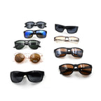 Colorful UV sunglasses for outdoor use.