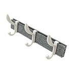 Wall Mounted Coat Hanger Rack – 6 Hooks for Clothes, Jackets & Hats