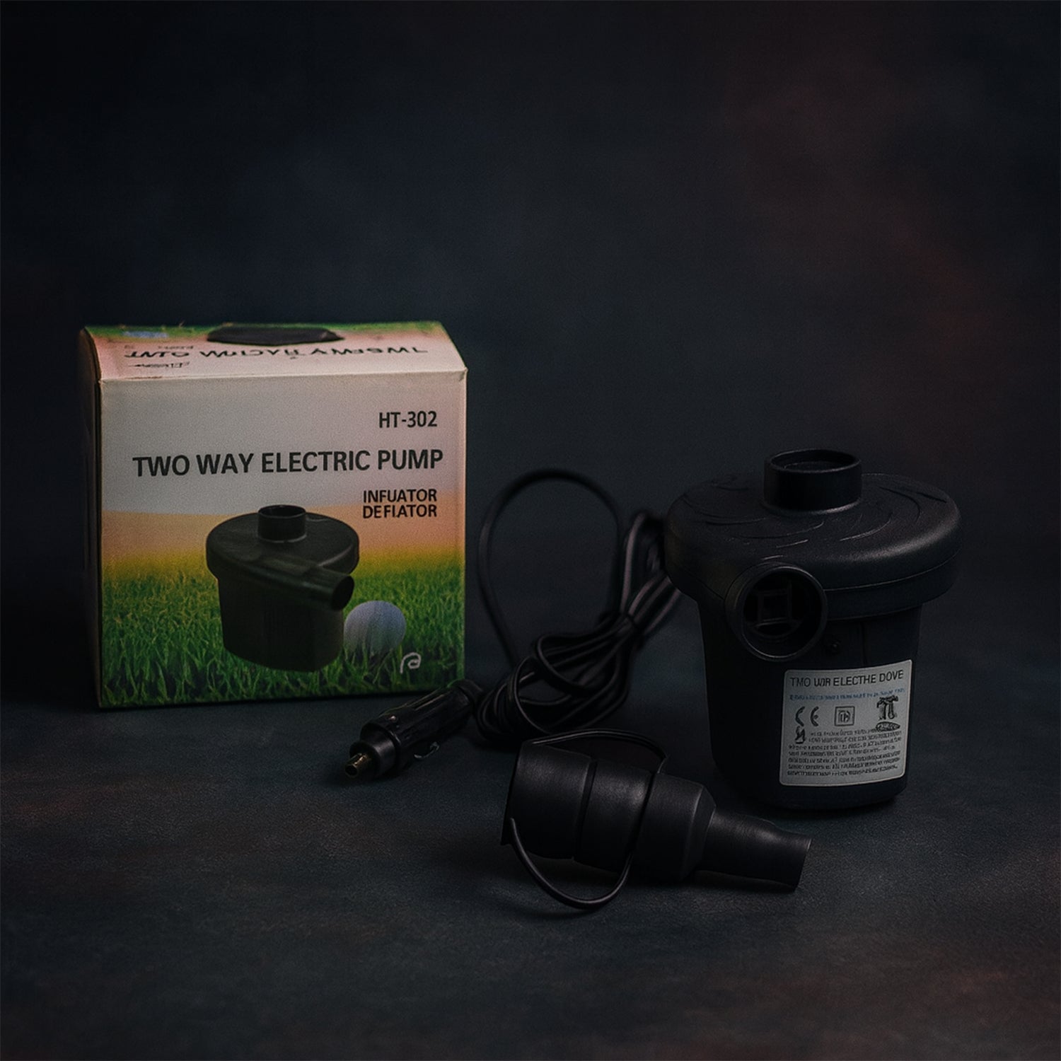 Multi-Purpose Electric Air Pump for Sofa & Pool (Quick Inflate/Deflate)