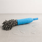Plastic Mop Refill with Handle Grip – Durable Cotton Yarn Floor Cleaning Mop Head for Household and Commercial Use