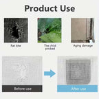 Premium Self-Adhesive Window Screen Repair Mesh Tape (5cm x 1m)