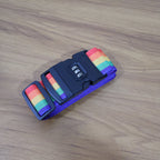 Heavy-Duty Rainbow Webbing with 3-Digit Code Lock