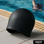 Knx Premium Silicone Waterproof Swimming Cap (1 Pc)