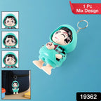 Mini Action Figure Keychain 