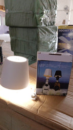 USB Rechargeable LED Bottle Lamp – 3 Color Dimmable Wireless Table Light for Home & Bar (1 Pc)