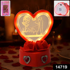 Heart-Shaped Love Couple Decorative Showpiece 