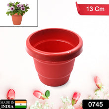 13 cm plastic plant container, heavy-duty, for indoor or outdoor decor, sold Pickshiply.