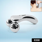 Handheld 3D Roller Face and Body Massager