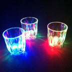 Premium LED Light-Up Shot Glass Set (24 Pc Set)