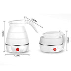 Portable collapsible water boiler